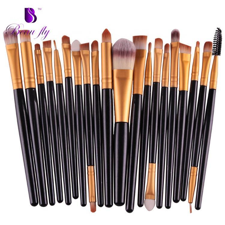 20pcs Private Label Makeup Brush Set Pincel De Maquiagem White/rose Gold Professional Makeup Sets Women Make Up Brush Kit